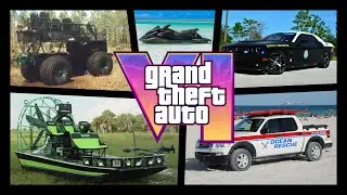 GTA 6 - Every Confirmed Unique Vehicle So Far (GTA VI)