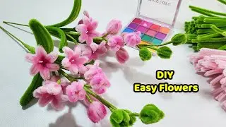 DIY Easy Flowers🌸 | Beautiful Handmade Flower Craft Tutorial | Handcraft Sreyneang