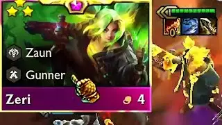 THE MOST OP 3 STAR ZERI ⭐⭐⭐ | TFT Set 9