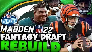 Rebuilding The Perfect Fantasy Draft Team! Green Bay Packers Rebuild! Madden 22 Franchise