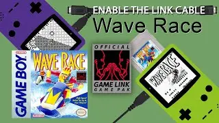 Wave Race (GB, 1992) - ENABLE THE LINK CABLE #Multiplayer #LinkItUp #Gameboy #WaveRace