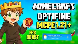 FIX🥶 your LAG! 🤩 Optifine 🌟 For MCPE 1.21+⭐ MediaFire✨ | Fix lag in Minecraft PE 1.21 | EVILSTEVE