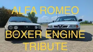 1985 ALFA ROMEO SPRINT QV VS. 1992 ALFA ROMEO 33 1.3 V…ALFA ROMEO BOXER ENGINE TRIBUTE!