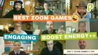 THESE Are The BEST 9 Best Zoom Games & Tips for Engaging Meeting