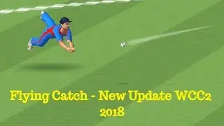 Best Flying Catch Ever Taken In WCC2 New Update 2018