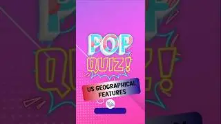 US Geographical Feature Pop Quiz!  Test Your Knowledge | Shorts @TheTriviaSchool