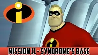 The Incredibles Walkthrough - Mission 11 - Syndrome's Base [Full HD 60 FPS]