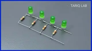 How to make a 12v battery level indicator using LED