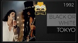 Michael Jackson - Black Or White Live Tokyo 1992 (with Slash)50fps