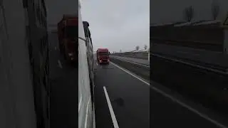 зерновоз Даф 105 красный Лайнер #зерновоз #камаззерновоз #дафзерновоз #зерновозырулят #перегруз