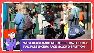 West Coast Mainline Easter Travel Chaos Rail Passengers Face Major Disruption