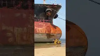 Ship Anchor Down ⚓️🛳️⛴️ #gadani #ship #lifeatsea