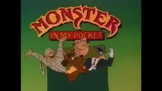 Monster in My Pocket Animated Series VHS Ad - 1995