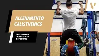 ALLENAMENTO CALISTHENICS: PROGRAMMA ESERCIZI ZAVORRATI
