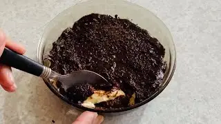LOW CARB BRIGADEIRO DREAM CAKE IN BOWL/ NO BAKE/ SUGAR FREE CHOCOLATE YEMA MOUSSE CAKE