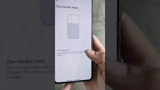how to enable one hand mode in Xiaomi, Redmi and poco phones Miui 14 #shortvideo #shorts #videoshort