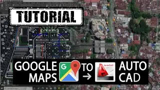 CONVERT GOOGLE MAPS TO AUTOCAD