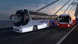ETS2 Online Việt Nam - Tour Chở Khách Hàn Quốc Đi Cần Thơ Bằng Xe Hyundai Universe