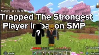I Trapped The Strongest Player On The Bacon SMP???