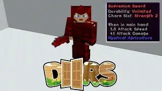 KRASSE OP FLIGHT R&Uuml;STUNG & 42 DMG SCHWERT! - DOORS - 14 - Minecraft Doors