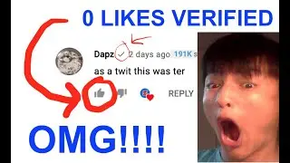 Getting no likes on a comment while being verified