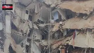 Smoke rises from damaged buildings in Beirut after Israeli STRIKES