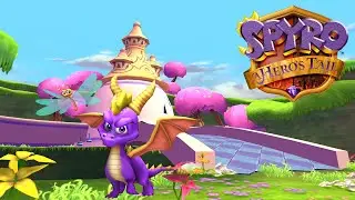 Destroying Dark Gems in Spyro: A Hero's Tail!