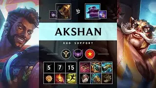 Akshan Support vs Braum - VN Master Patch 25.16