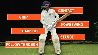 Cricket Batting Setup Tutorial | Build Strong Fundamentals Fast
