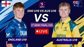 England U19 vs  Australia U19  1st Semi Final ODI  LIVE | TAMIL Commentary & Scores