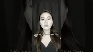 Wdyt? Is it getting better or worse? #makeup #illusionmakeup #monochrome #creativemakeup #artmakeup