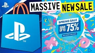 MASSIVE NEW PSN SALE LIVE! PlayStation SPRING SALE Cheap PS4/PS5 DEALS (NEW PlayStation Deals 2023)