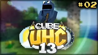 Minecraft CUBE UHC Season 13 - Episode 2 - DIAMONDS AND GOLD