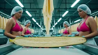 Inside the Banana Stem Factory &ndash; Full Process How Million-Dollar Silk Is Made