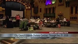 Rochester City Council extends Chateau Theatre contract through Dec. 2026