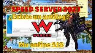 ANTILAG PARA MU(Speed Server) l Mu Online WEBZEN