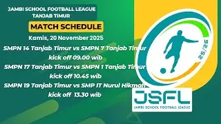 JFSL SMPN 17 VS SMPN 1 Kab. Tanjab timur