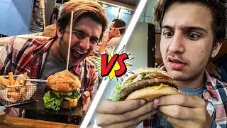 Comida R&Aacute;PIDA vs ARTESANAL 🍔