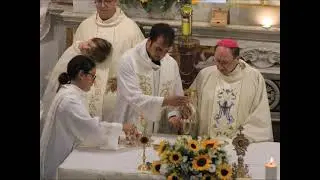 24 - 09 - 2025  ARRIVA NUOVO SACERDOTE DON ROBERTO DE ANGELIS A CASTEL SAN GIORGIO SALERNO