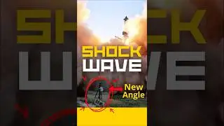 Starship Flight 11 Shockwave &ndash; Rare Ground Cam View #starship #spacex #flight11 #shockwave #short
