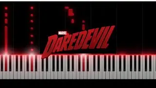 DAREDEVIL THEME PIANO-Test (Synthesia)