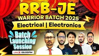 RRB JE 2025 | Warrior Batch | Electrical & Electronics CBT 01+ CBT 02 | EAD Online Classes