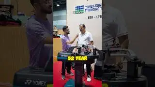 Meet the man who&rsquo;s seen it all &mdash; from wooden rackets to modern graphite! | Inside the stringing zone