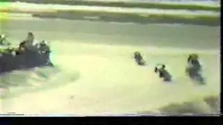 BSA win at the 1954 Daytona 200 mile motorcycle race.