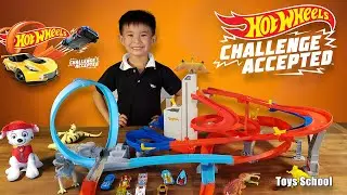 Hot Wheels Challenge Accepted Ultimate Garage Make it Epic With Toys School