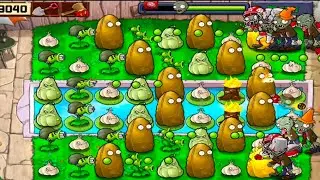 PUZZLE || Plants Vs Zombies Last Stand - POOL 5 flags completed full gameplay, EPS 360