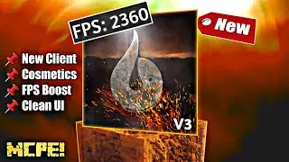 Lava Client V3 Beta For Minecraft PE 1.19+! FPS Boost Client For MCPE!
