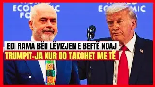 Edi Rama b&euml;n l&euml;vizjen e beft&euml; ndaj Trumpit-Ja kur mund t&euml; takohet/Avokati:  N&euml; Sazan po luhet fort
