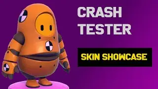 Fall Guys Skin Collection - Crash Tester (CLOSED BETA Skin) (SHOWCASE)