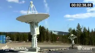 ORBIT Antennas tracking MORABA rocket launch2014